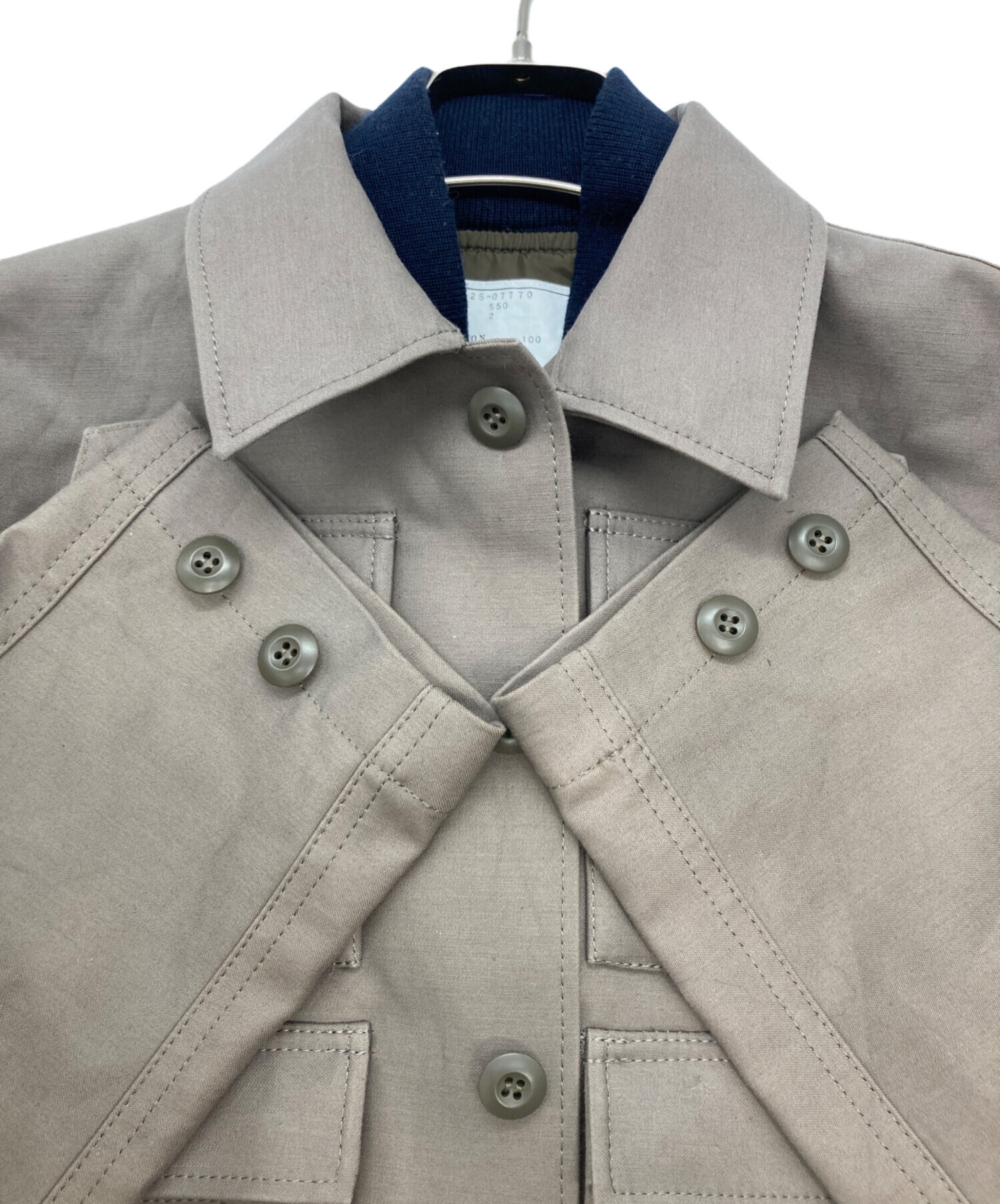 中古・古着通販】sacai (サカイ) WTAPS (ダブルタップス) Cotton Back