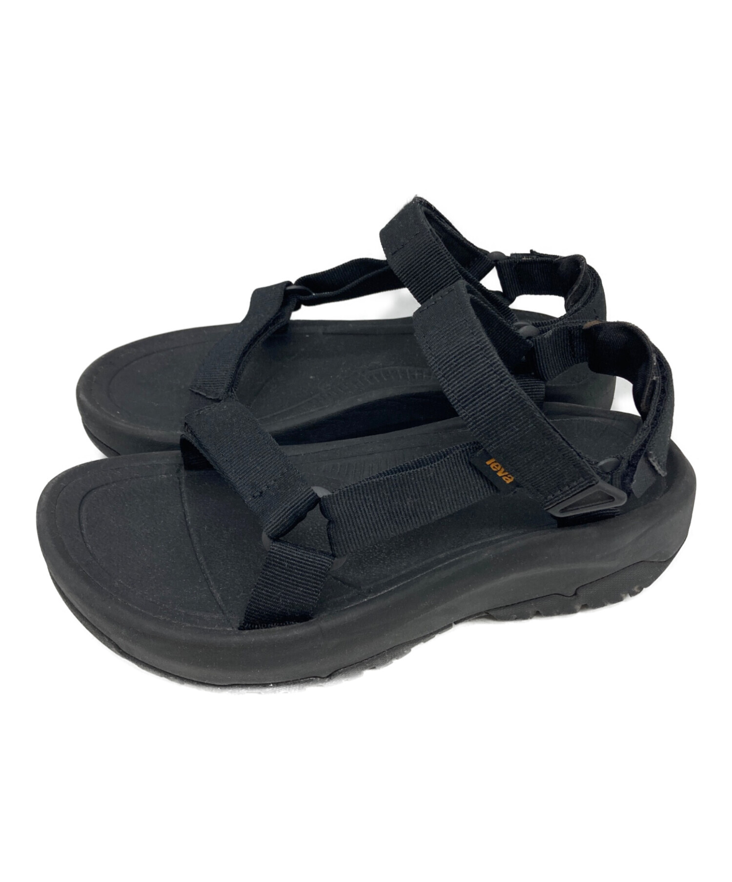 中古・古着通販】TEVA (テバ) サンダル ブラック サイズ:25cm 