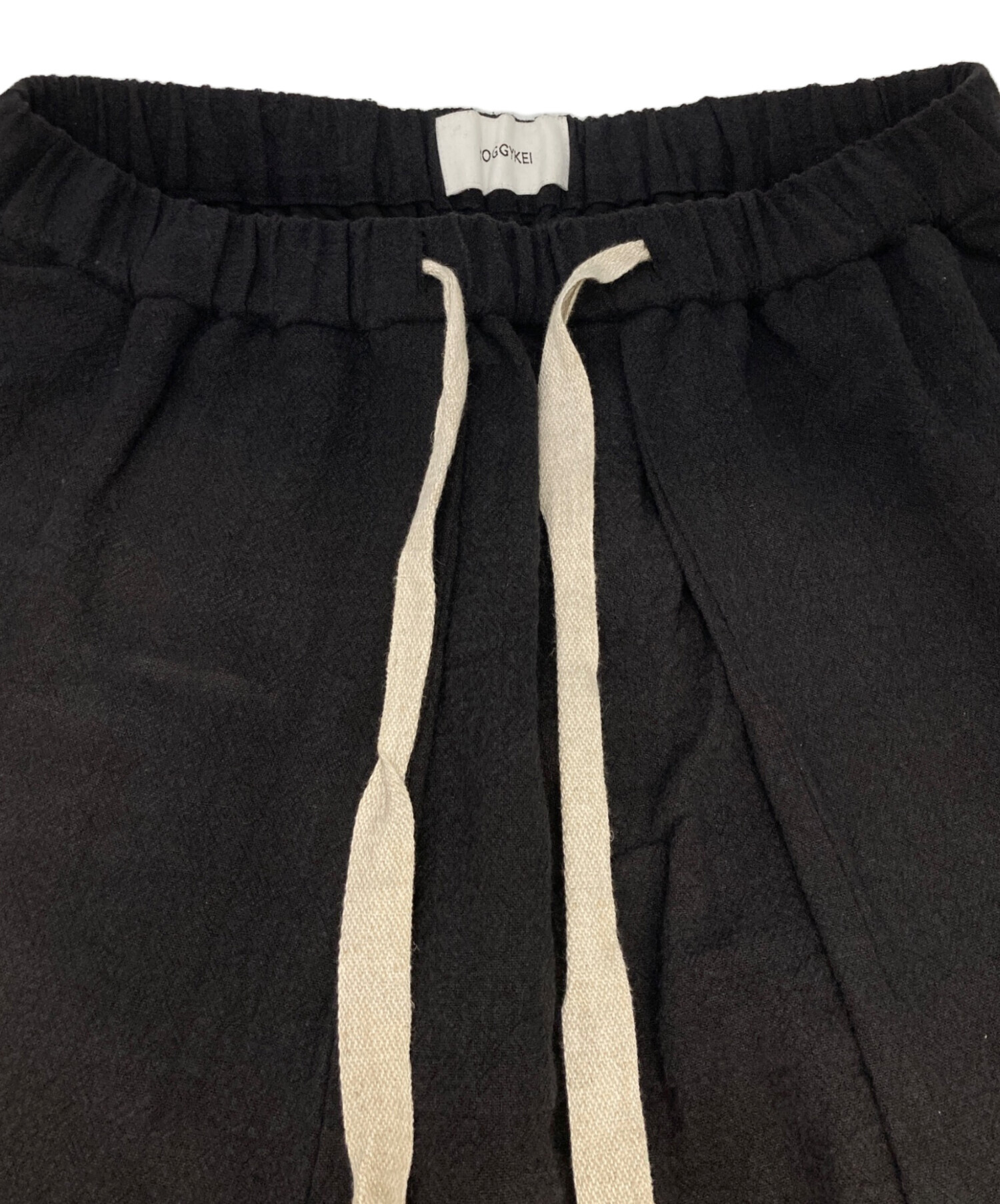 ロギーケイ パンツ ブラック リネン 中古・古着通販】ROGGYKEI (ロギーケイ) リネンサルエルパンツ