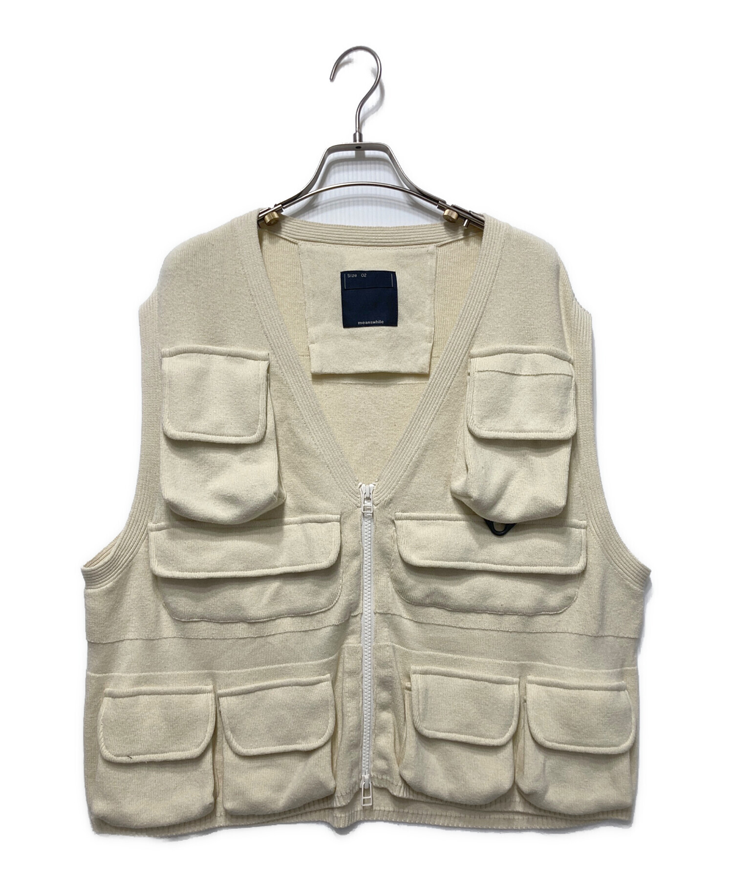 ミーンズワイル meanswhile ［過剰収納力］ニットラゲッジベスト ミーンズワイル meanswhile ［過剰収納力］ニットラゲッジベスト