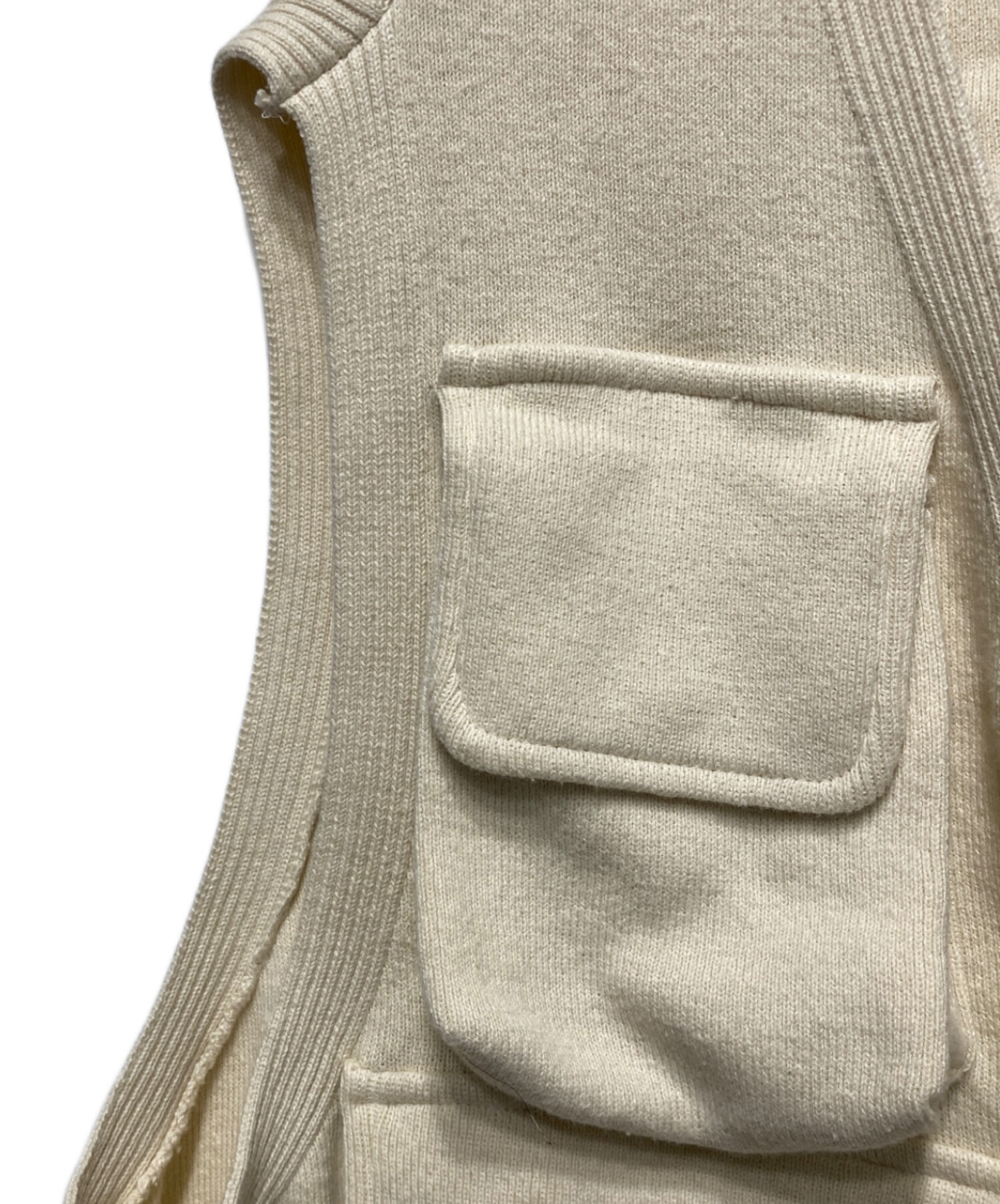 中古・古着通販】meanswhile (ミーンズワイル) Cotton Knit Luggage