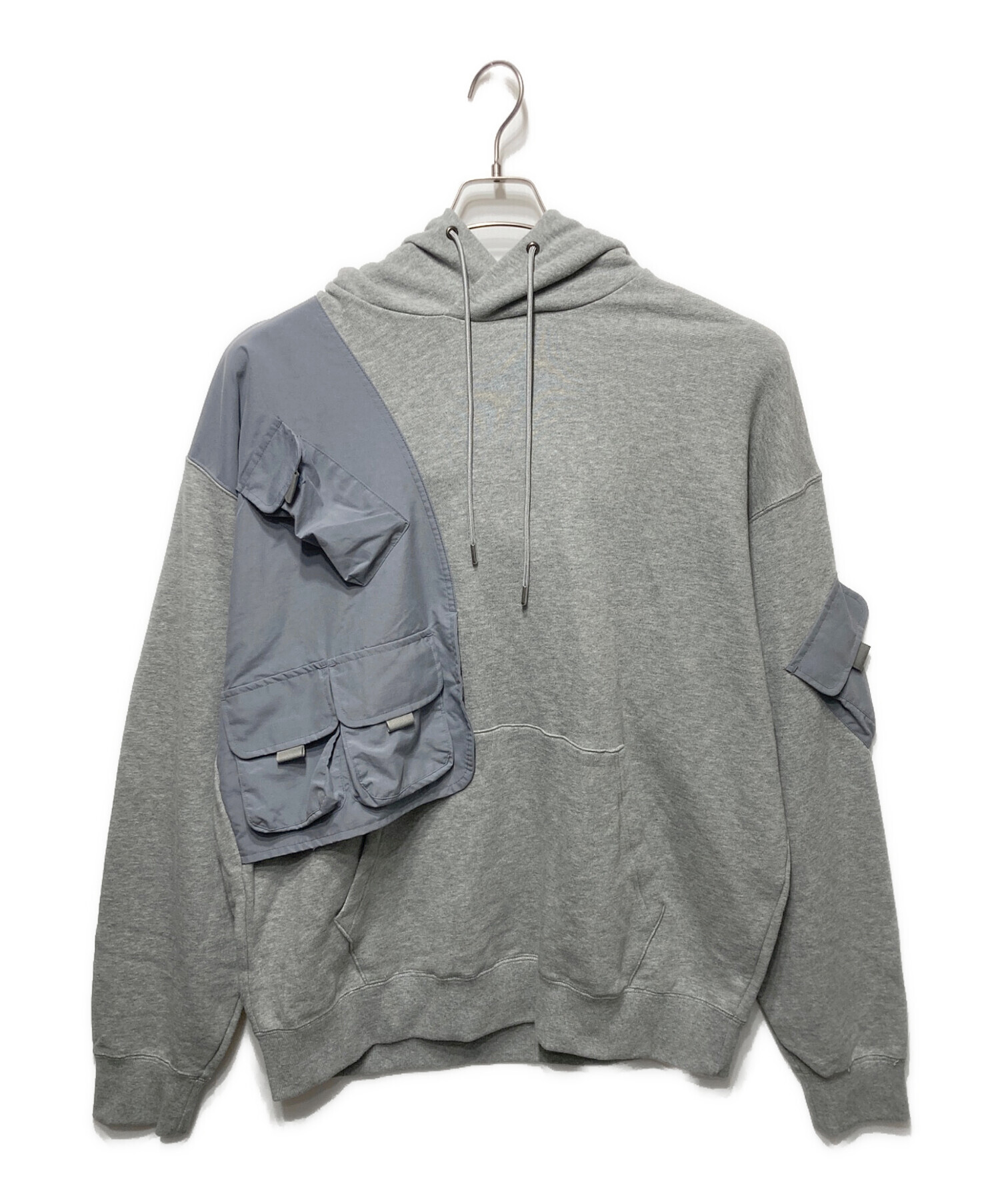 中古・古着通販】meanswhile (ミーンズワイル) Luggage Hoodie (Moku 