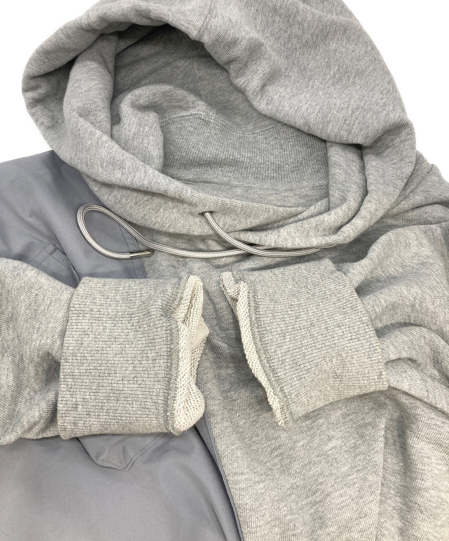 中古・古着通販】meanswhile (ミーンズワイル) Luggage Hoodie (Moku 