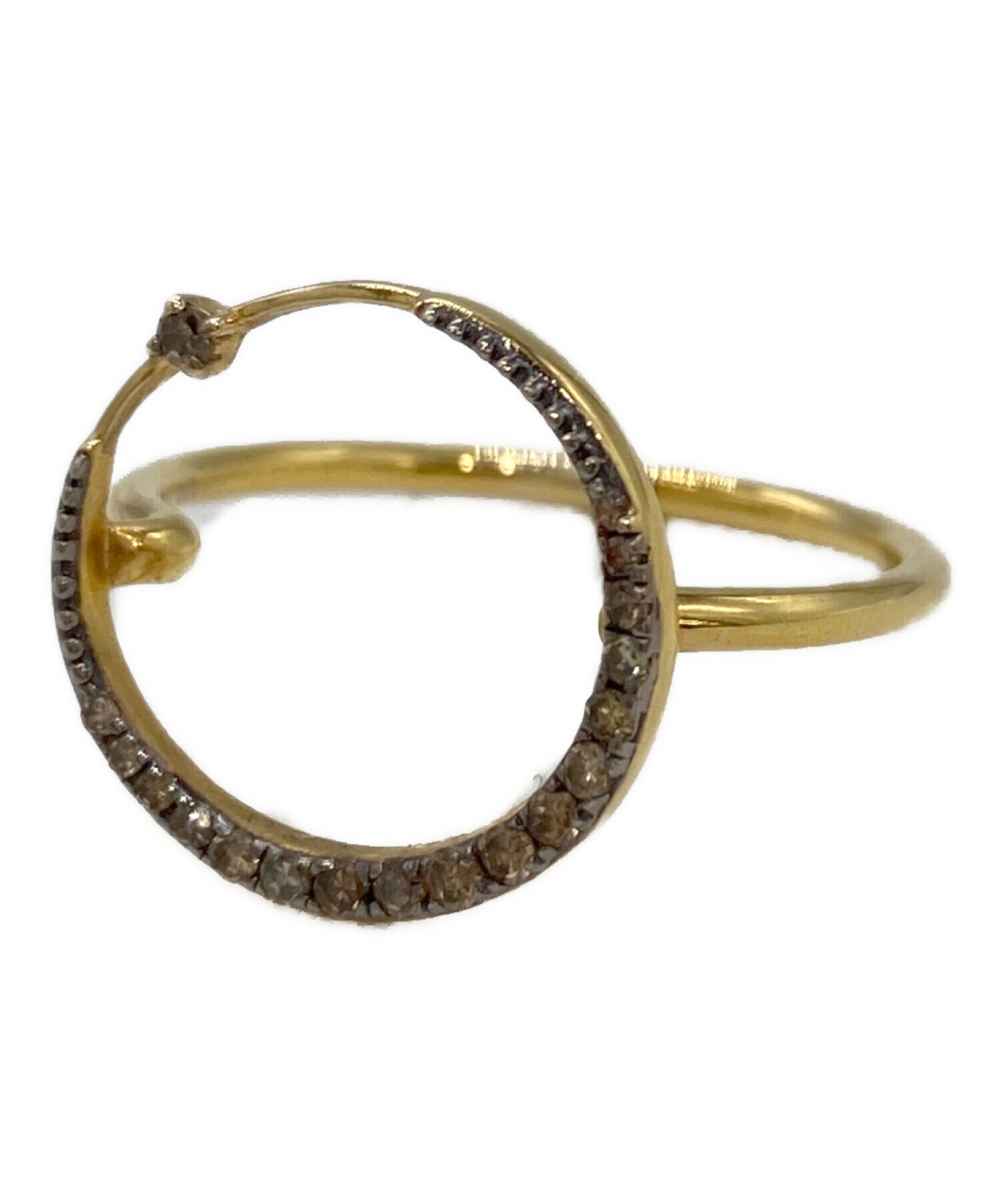 Artida oud サークル リング ancient テクスチャーサークルリング