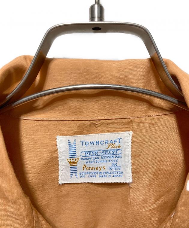 中古・古着通販】TOWN CRAFT (タウンクラフト) 70'Sポリコットン開襟