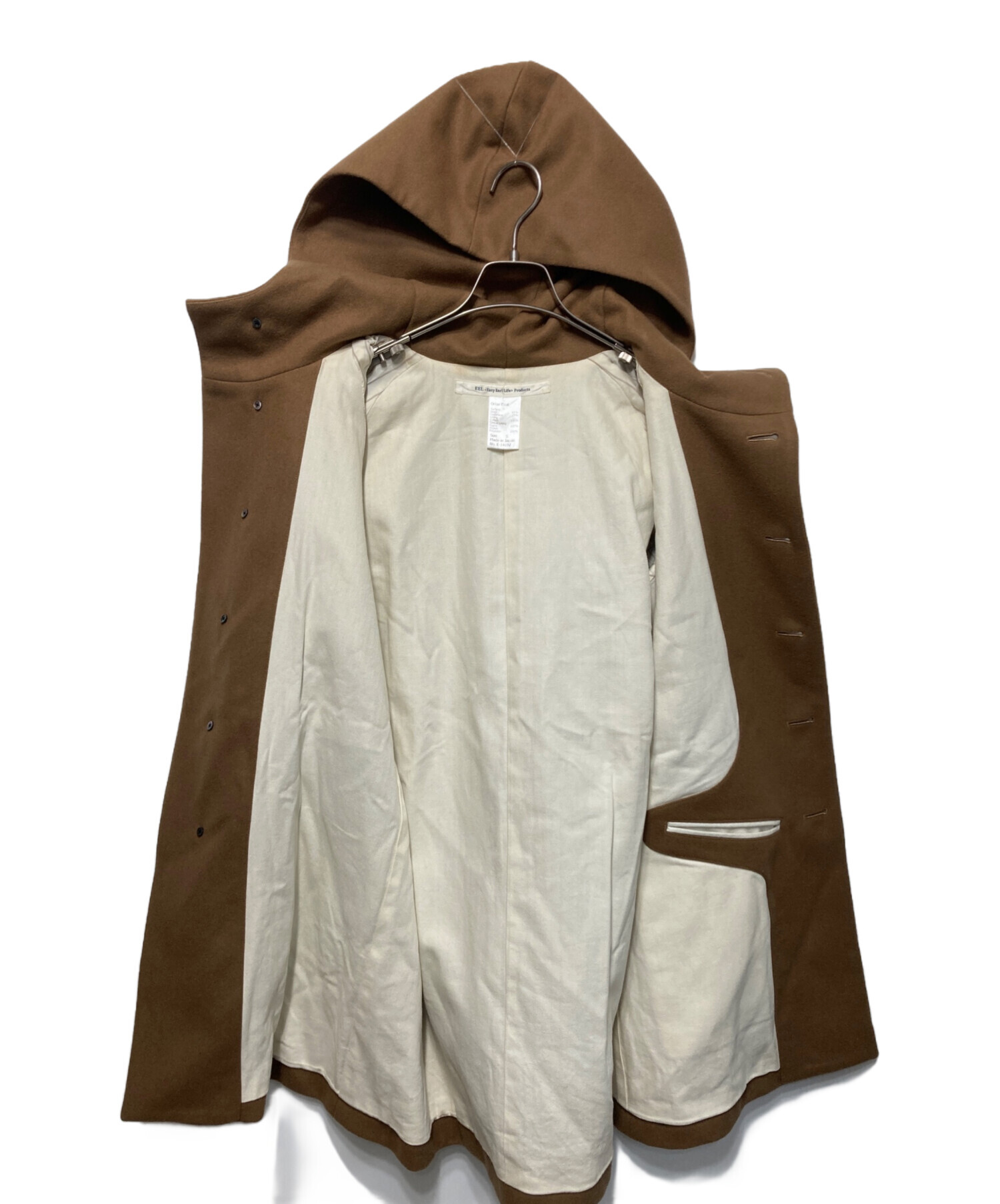 中古・古着通販】EEL (イール) オリオンコート ブラウン サイズ:S