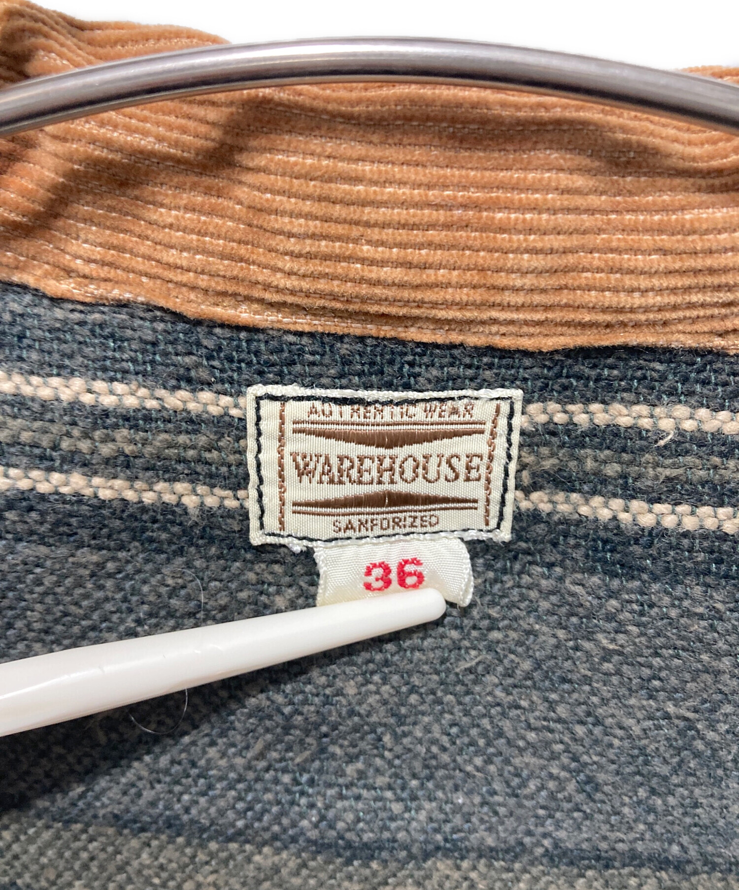 中古・古着通販】WAREHOUSE (ウエアハウス) デニムカバーオール