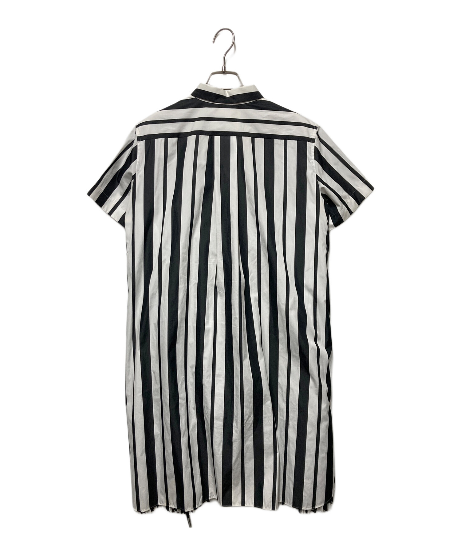 中古・古着通販】sacai (サカイ) サイドジップストライプシャツ
