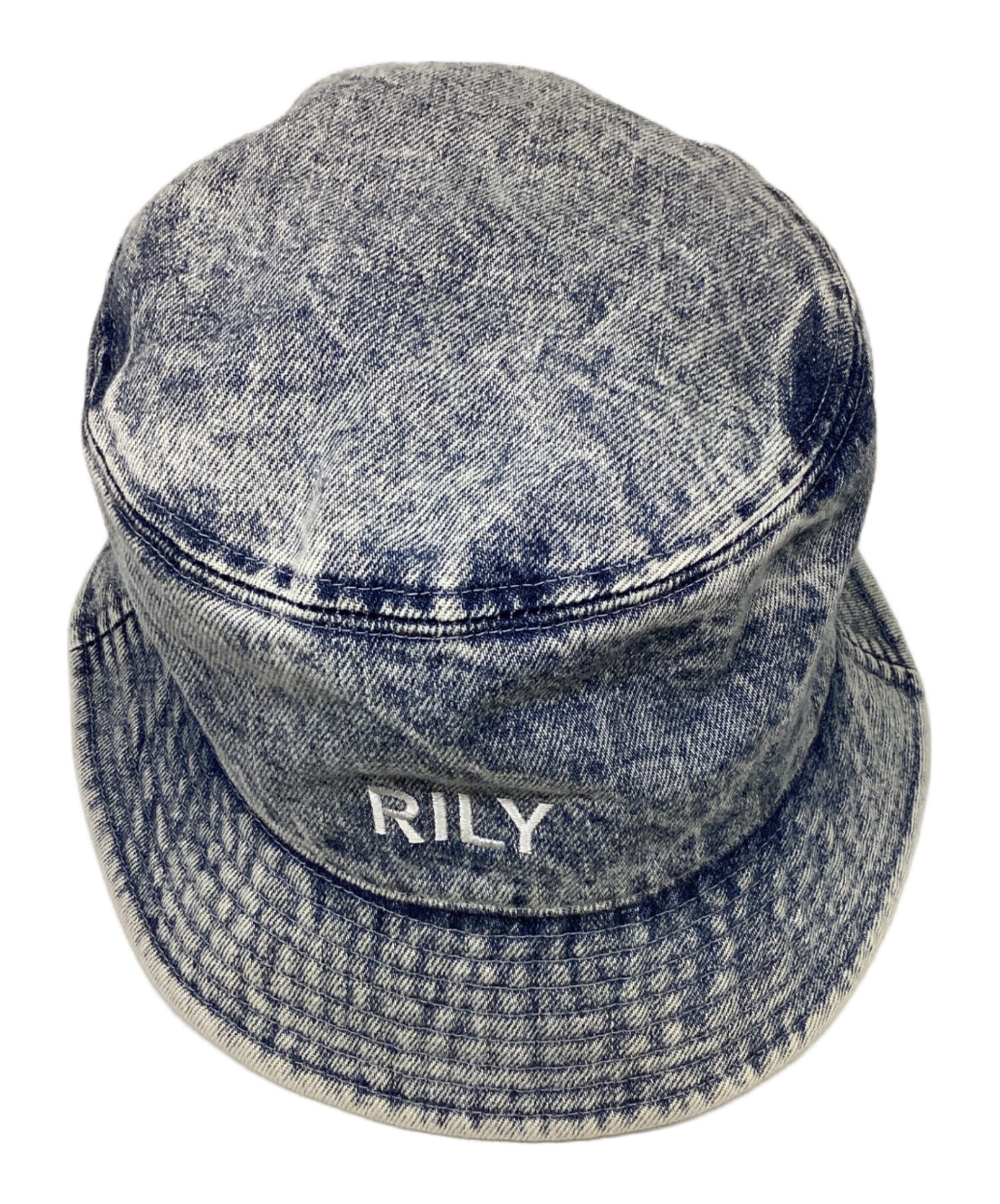 RILY バケットハット デニム Lサイズ 中古・古着通販】RILY (リリー) デニムバケットハット インディゴ
