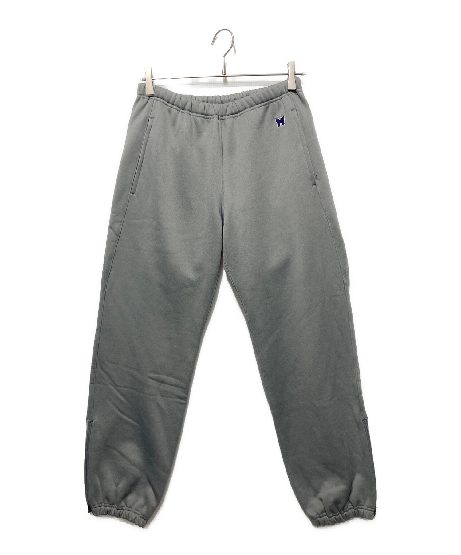 Needles グレー ジャージパンツ サイズ1 中古・古着通販】Needles (ニードルズ) トラックパンツ グレー サイズ