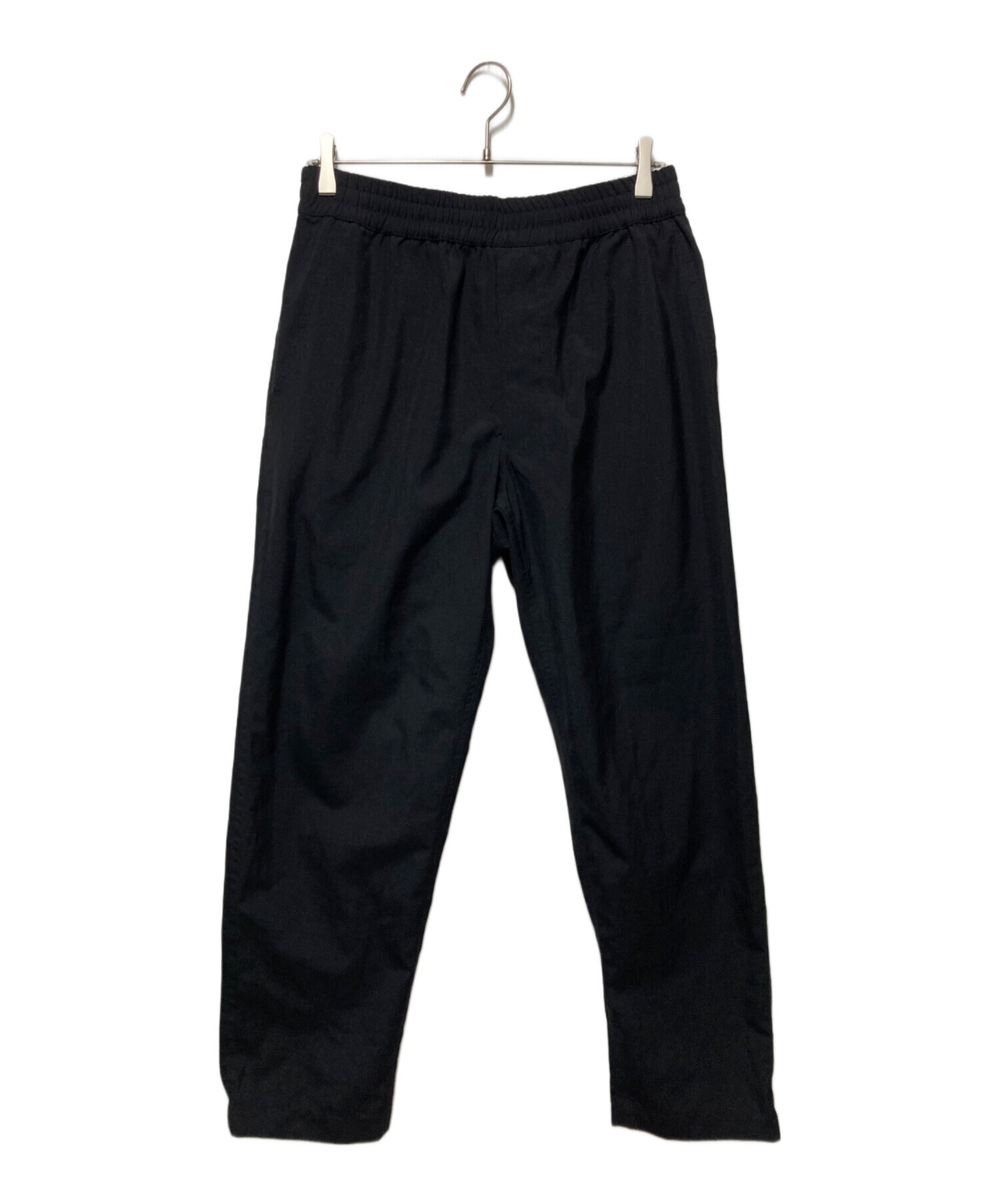 Sans limite T/Cウェザー新ゴムパンツ ブラック 1 中古・古着通販】sans limite (サンリミット) TWトロピカルウール