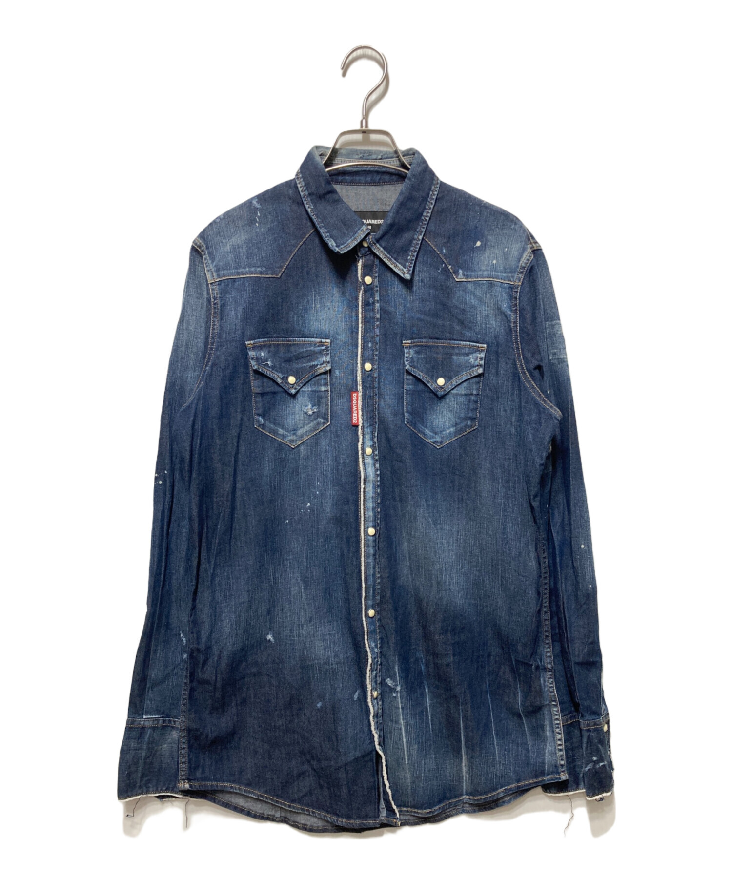 中古・古着通販】DSQUARED2 (ディースクエアード) ダメージ加工