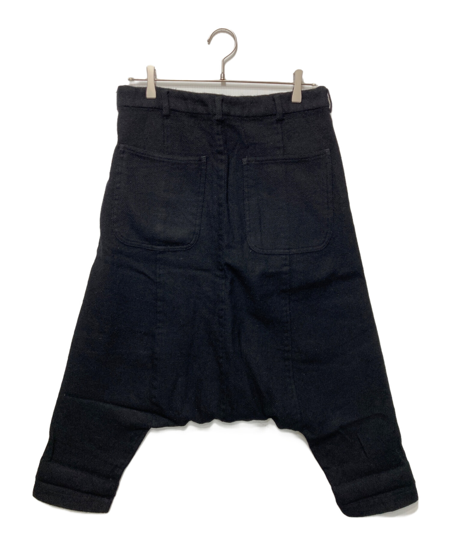 BLACK COMME des GARCONS / ボトム/L/ウール/BLK/1L-P006// 中古・古着通販】BLACK COMME des GARCONS (ブラックコムデギャルソン