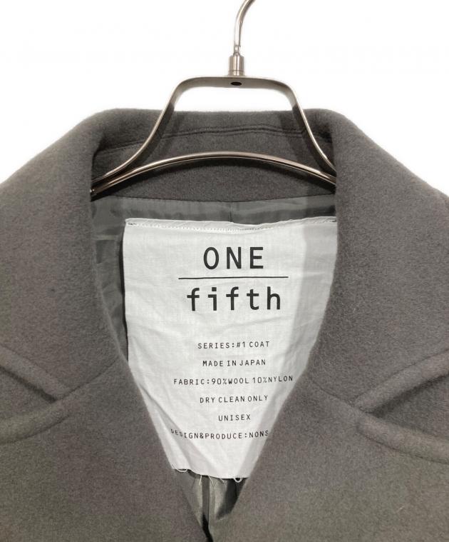 中古・古着通販】ONE FIFTH (ワンフィフス) メルトンハーフコート