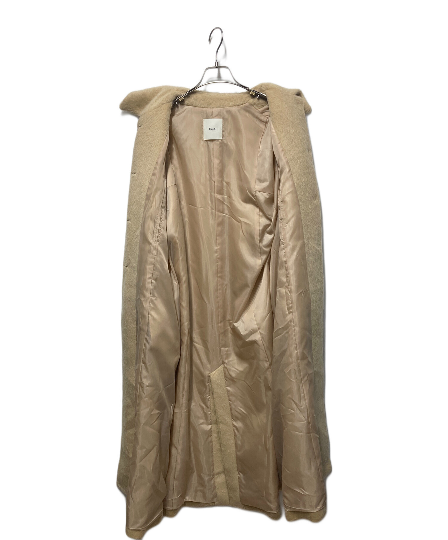 中古・古着通販】Eaphi (エフィ) eaphi wave design shaggy long coat