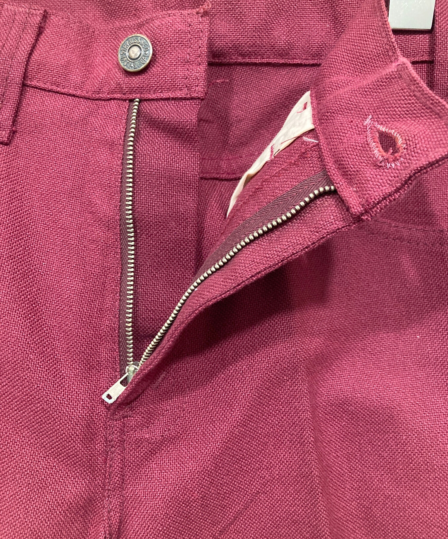 中古・古着通販】LEVI'S (リーバイス) スタプレパンツ レッド サイズ