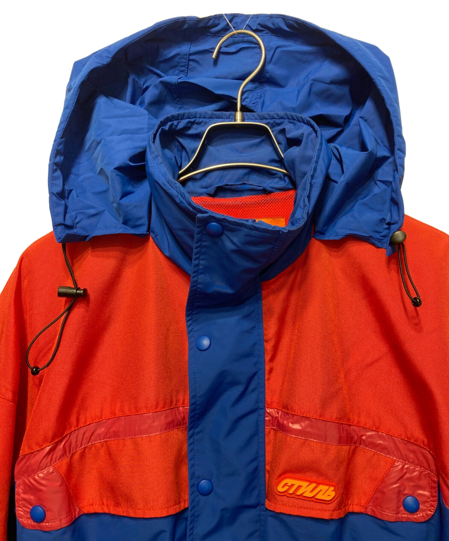 最終価格HERON PRESTON 19aw used加工 ナイロンジャケット 【公式通販】