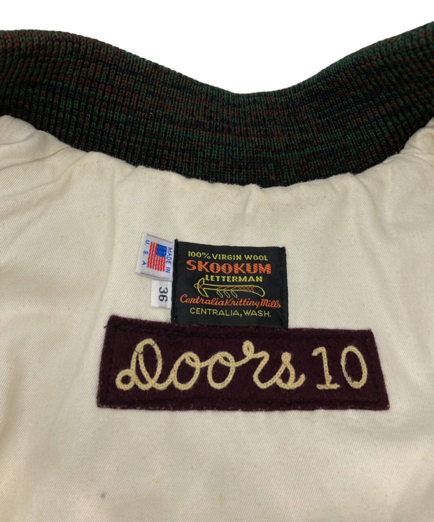 中古・古着通販】skookum (スクーカム) DOORS別注 10周年 スタジャン