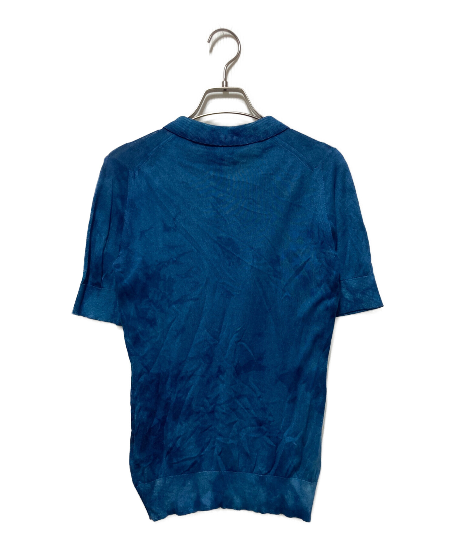 中古・古着通販】JOHN SMEDLEY (ジョンスメドレー) ポロシャツ ブルー