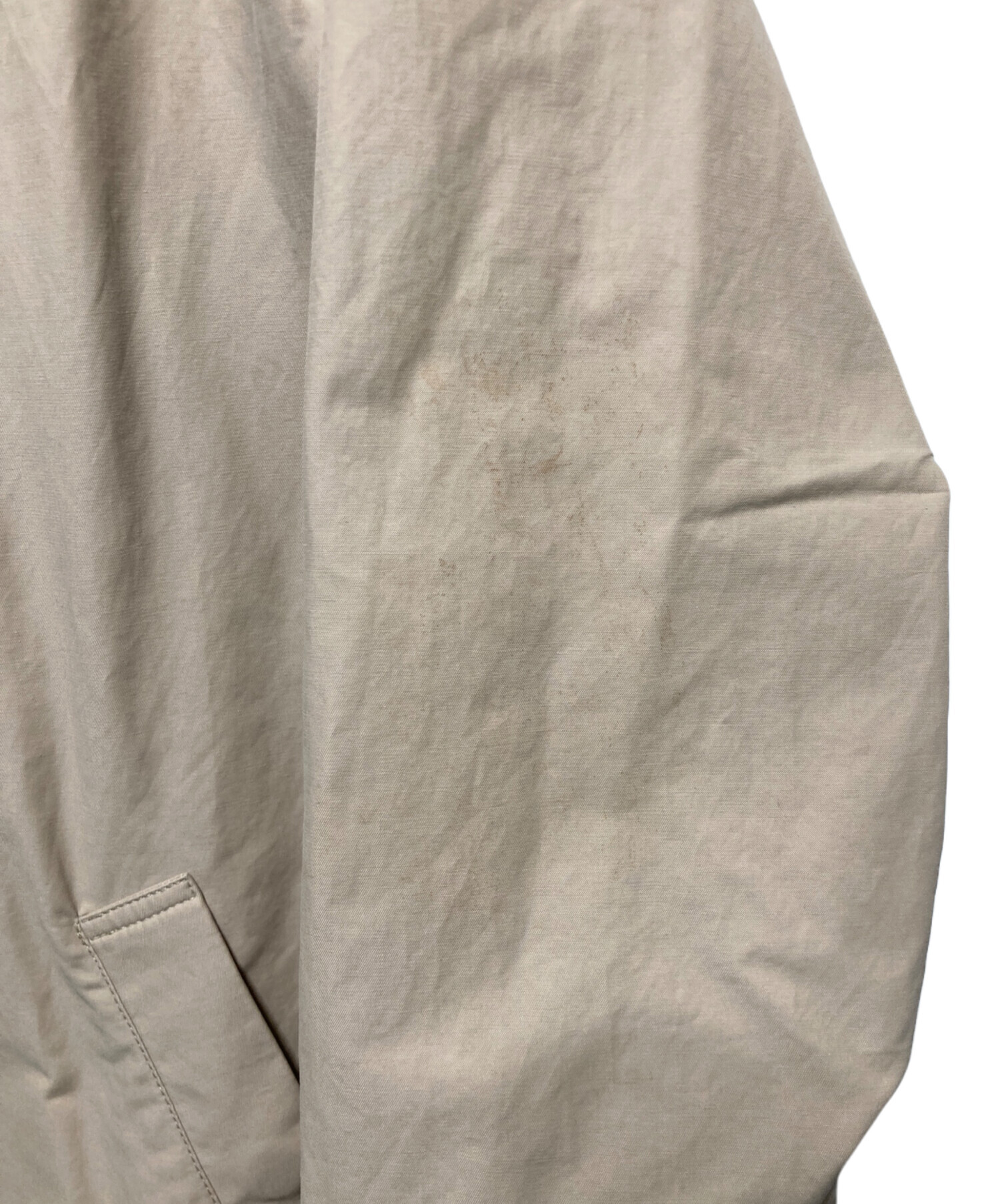 STUDIO NICHOLSON ベージュ オーバーサイズパーカー AW17 M 中古・古着通販】STUDIO NICHOLSON (スタジオ ニコルソン) HOODED CROP