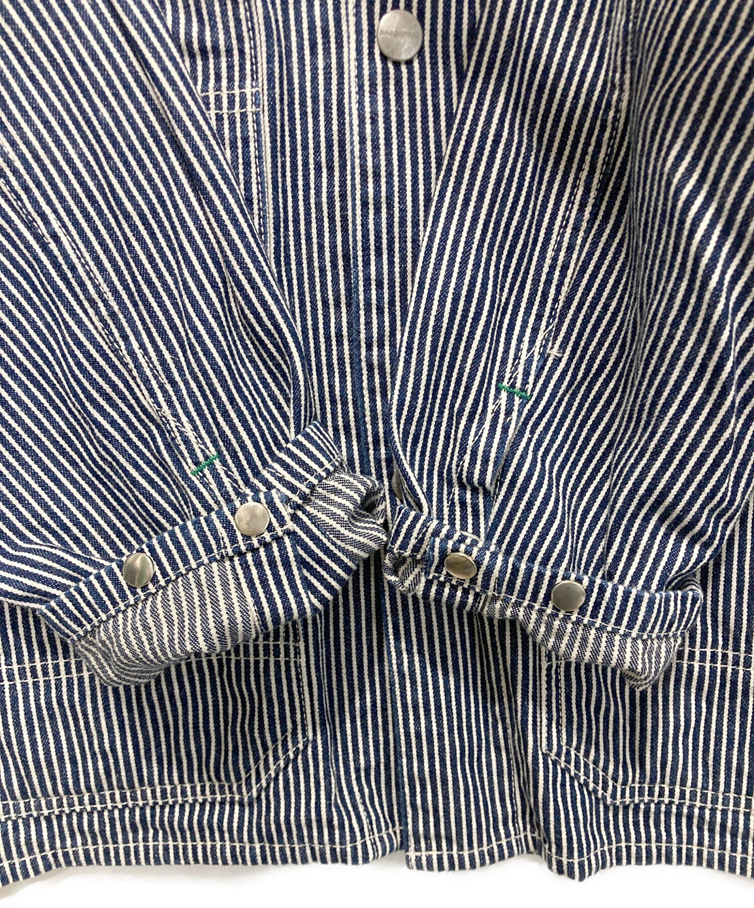 中古・古着通販】SASSAFRAS (ササフラス) ヒッコリーカバーオール