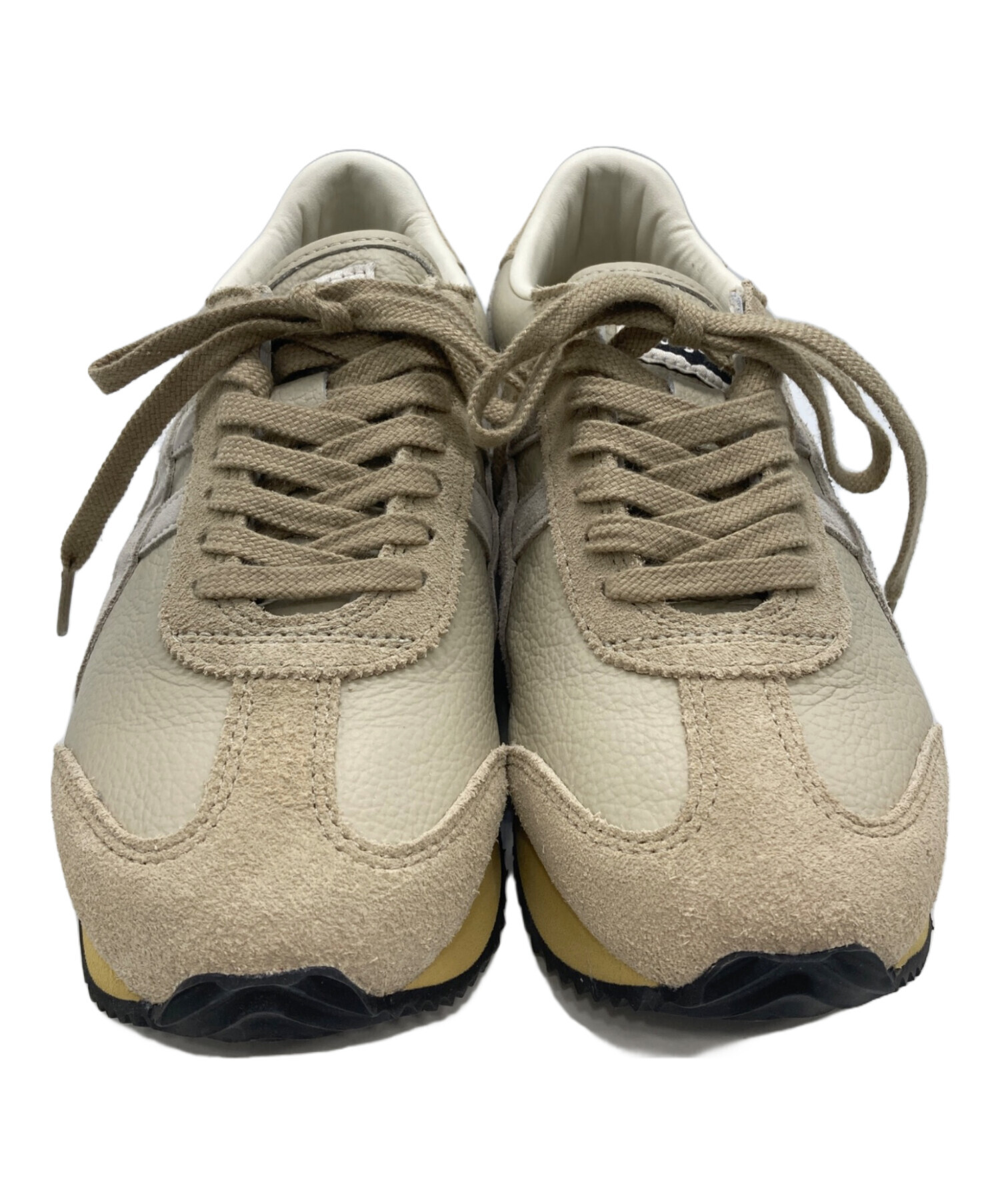 Onitsuka Tiger ベージュ レザー スニーカー 中古・古着通販】Onitsuka Tiger (オニツカタイガー) スニーカー