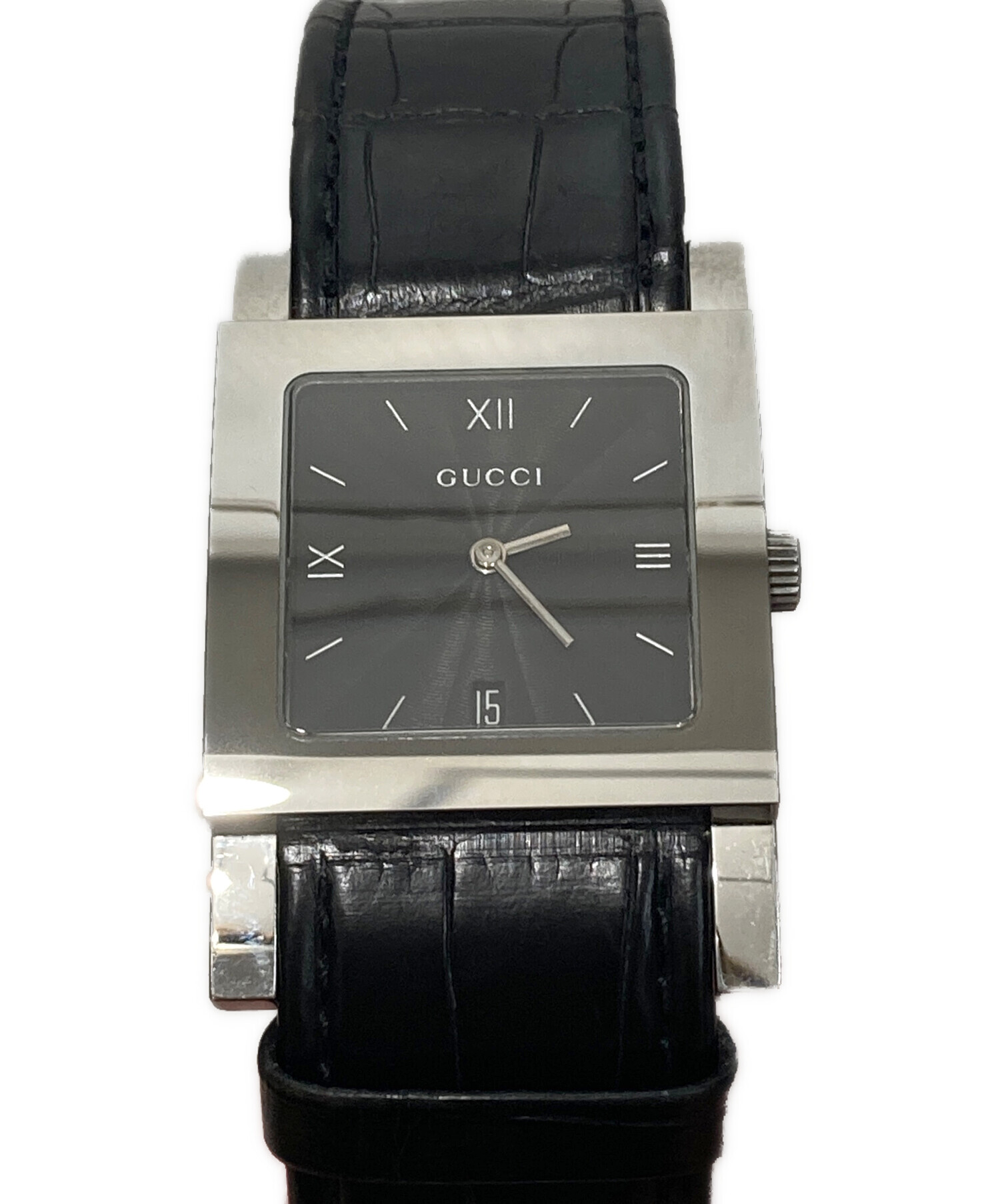 中古・古着通販】GUCCI (グッチ) 腕時計 ブラック｜ブランド・古着通販