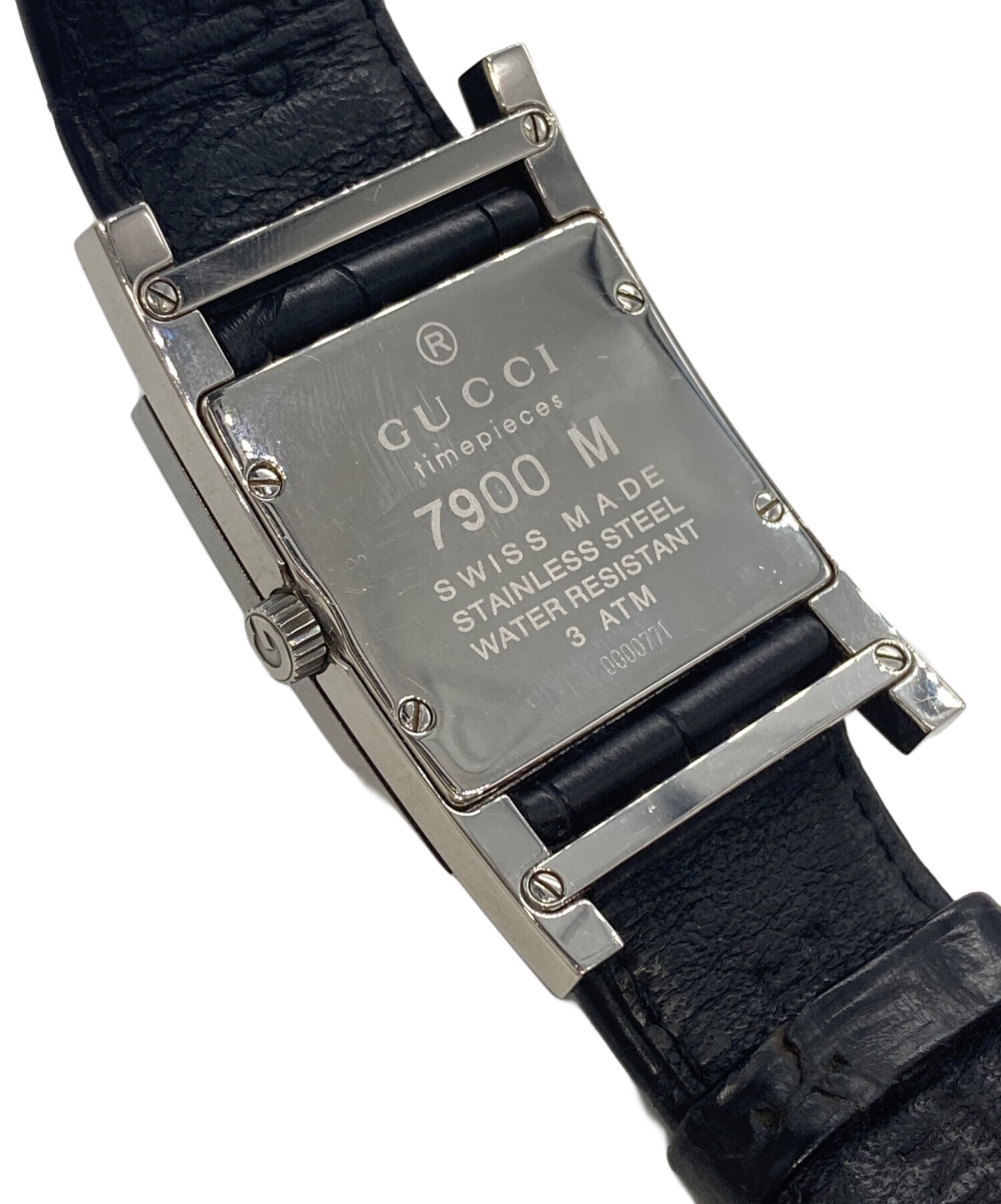 中古・古着通販】GUCCI (グッチ) 腕時計 ブラック｜ブランド・古着通販