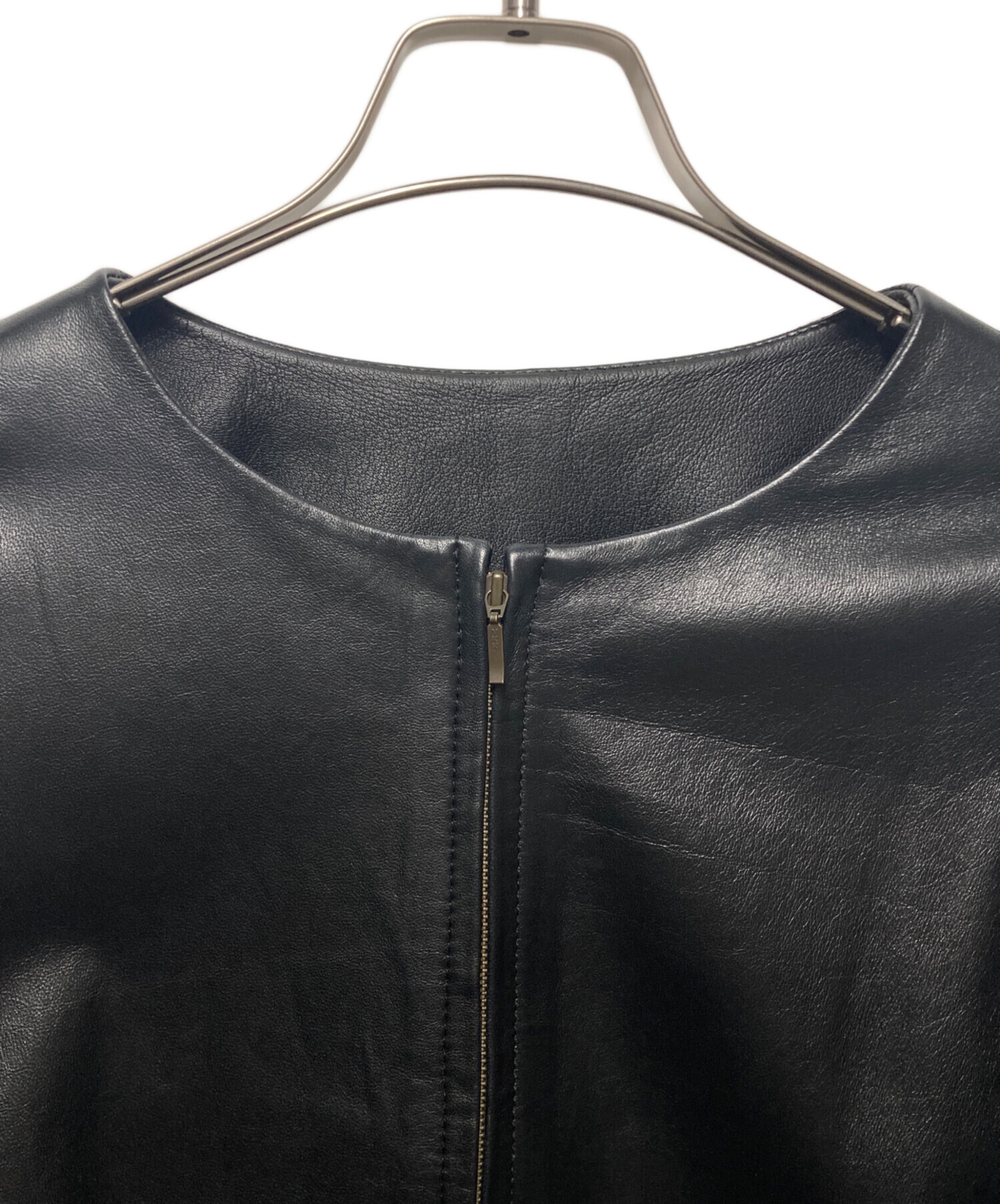 BEARDSLEY 黒 レザージャケット 中古・古着通販】BEARDSLEY (ビアズリー) レザージャケット ブラック