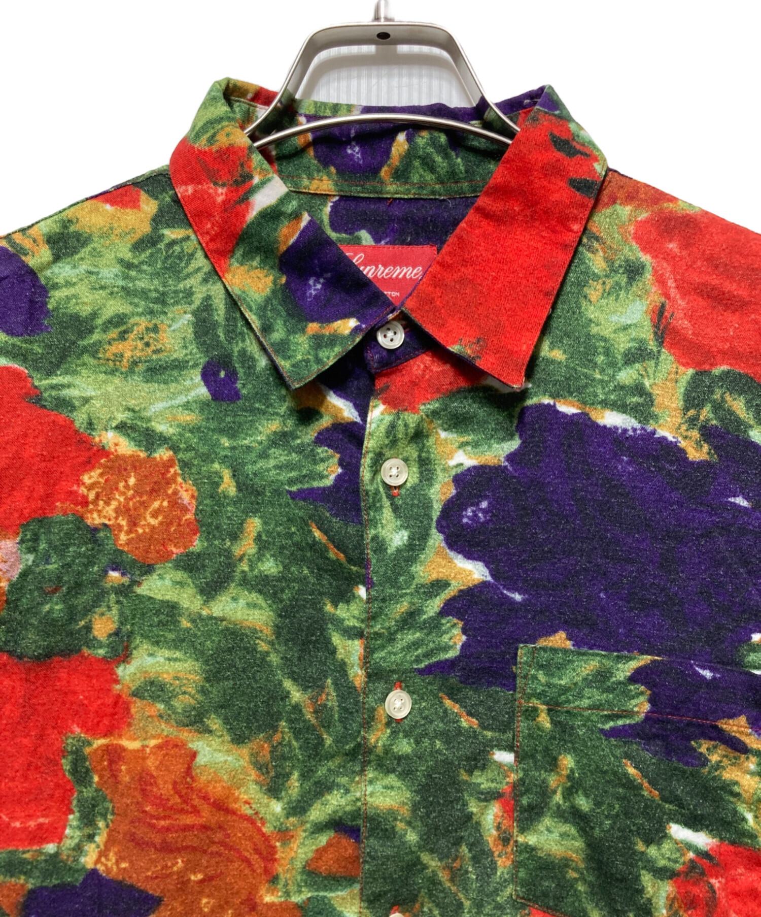 中古・古着通販】SUPREME (シュプリーム) Brushed Floral Shirt マルチ