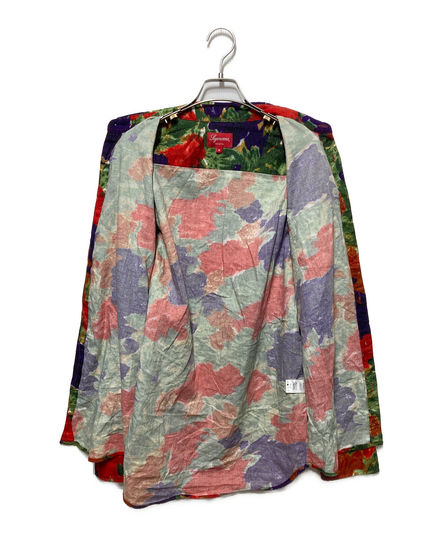 中古・古着通販】SUPREME (シュプリーム) Brushed Floral Shirt マルチ
