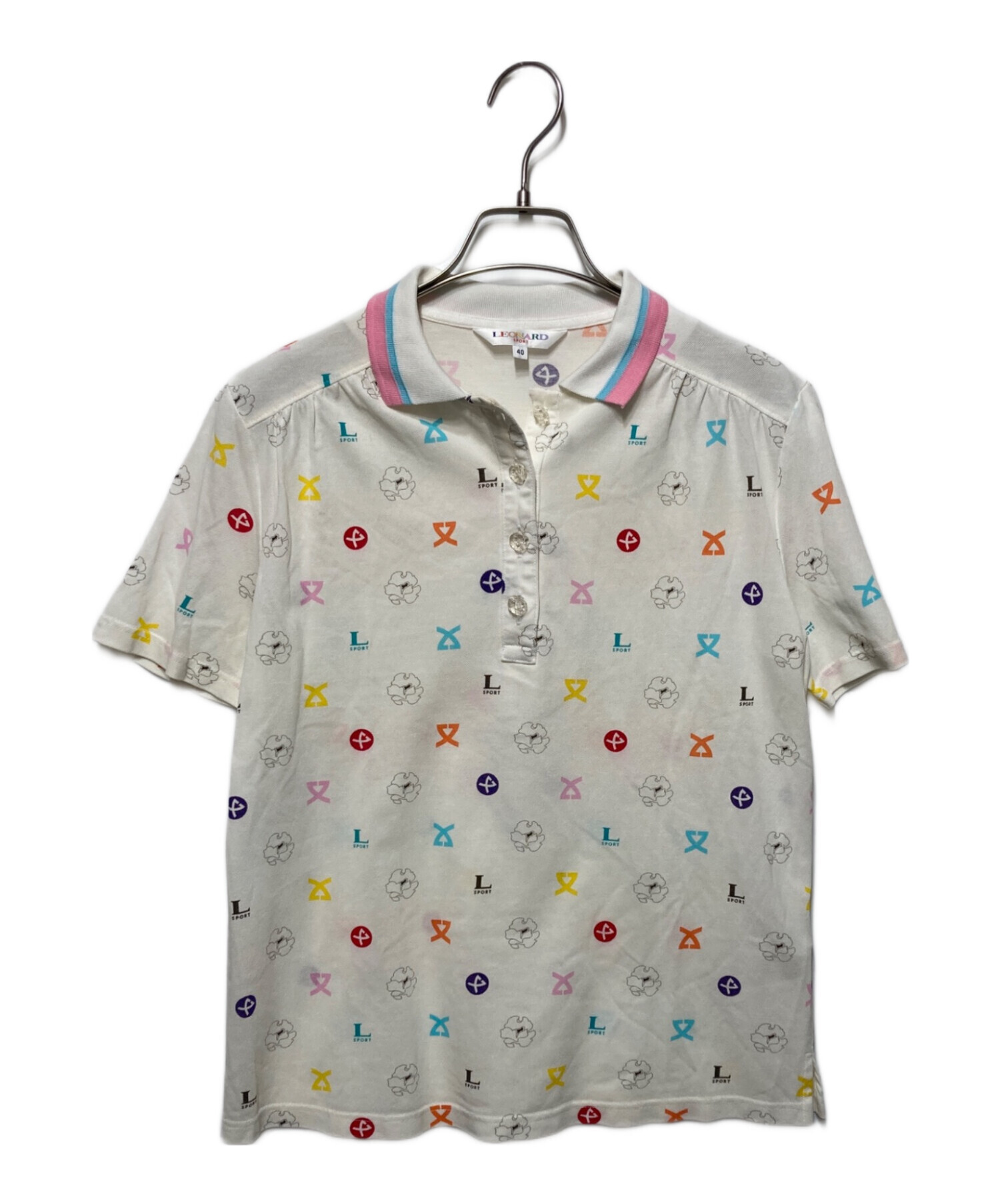 レオナール ポロシャツ 未使用 中古・古着通販】LEONARD SPORT (レオナール スポーツ) ポロシャツ