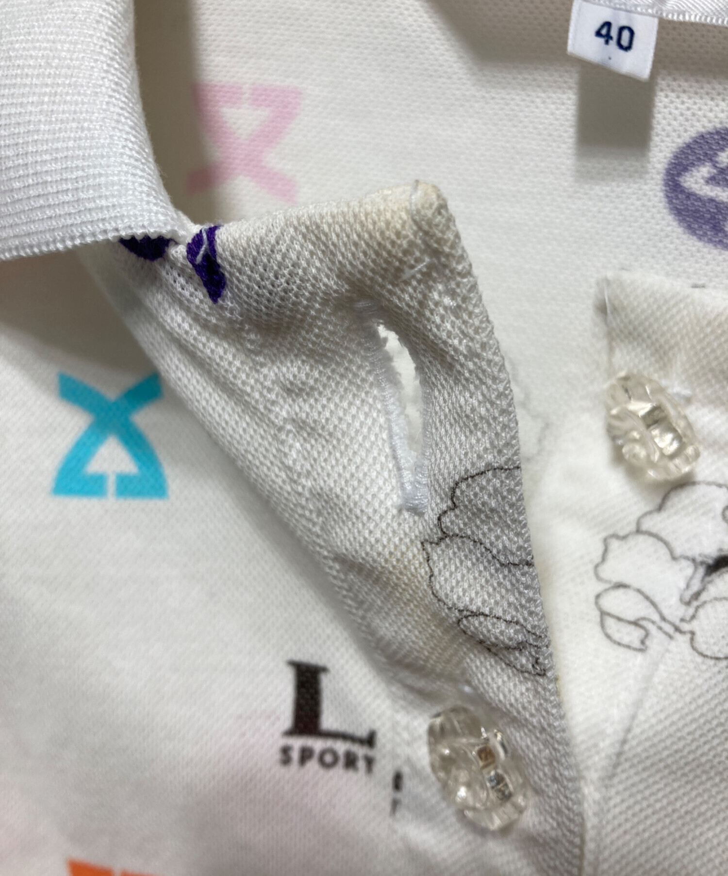 中古・古着通販】LEONARD SPORT (レオナール スポーツ) ポロシャツ