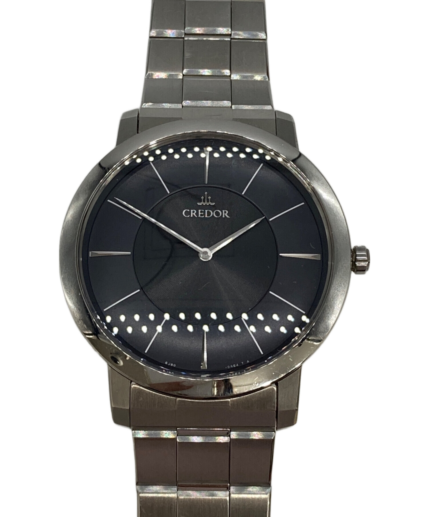 中古・古着通販】CREDOR (クレドール) 腕時計 ブラック｜ブランド