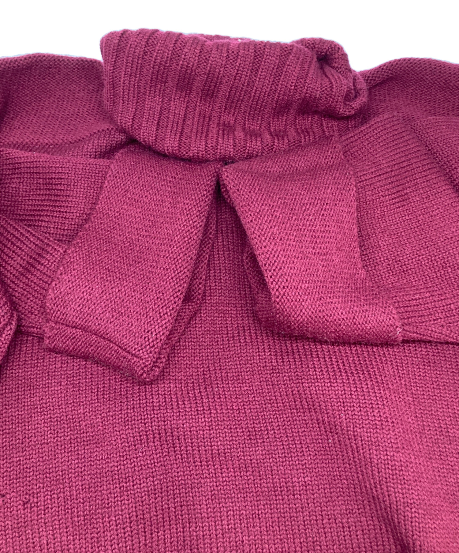 ジャンポールゴルチェCLASSIQUE キャップ付きロングマフラー　毛100% ジャンポールゴルチェCLASSIQUE キャップ付きロングマフラー 毛