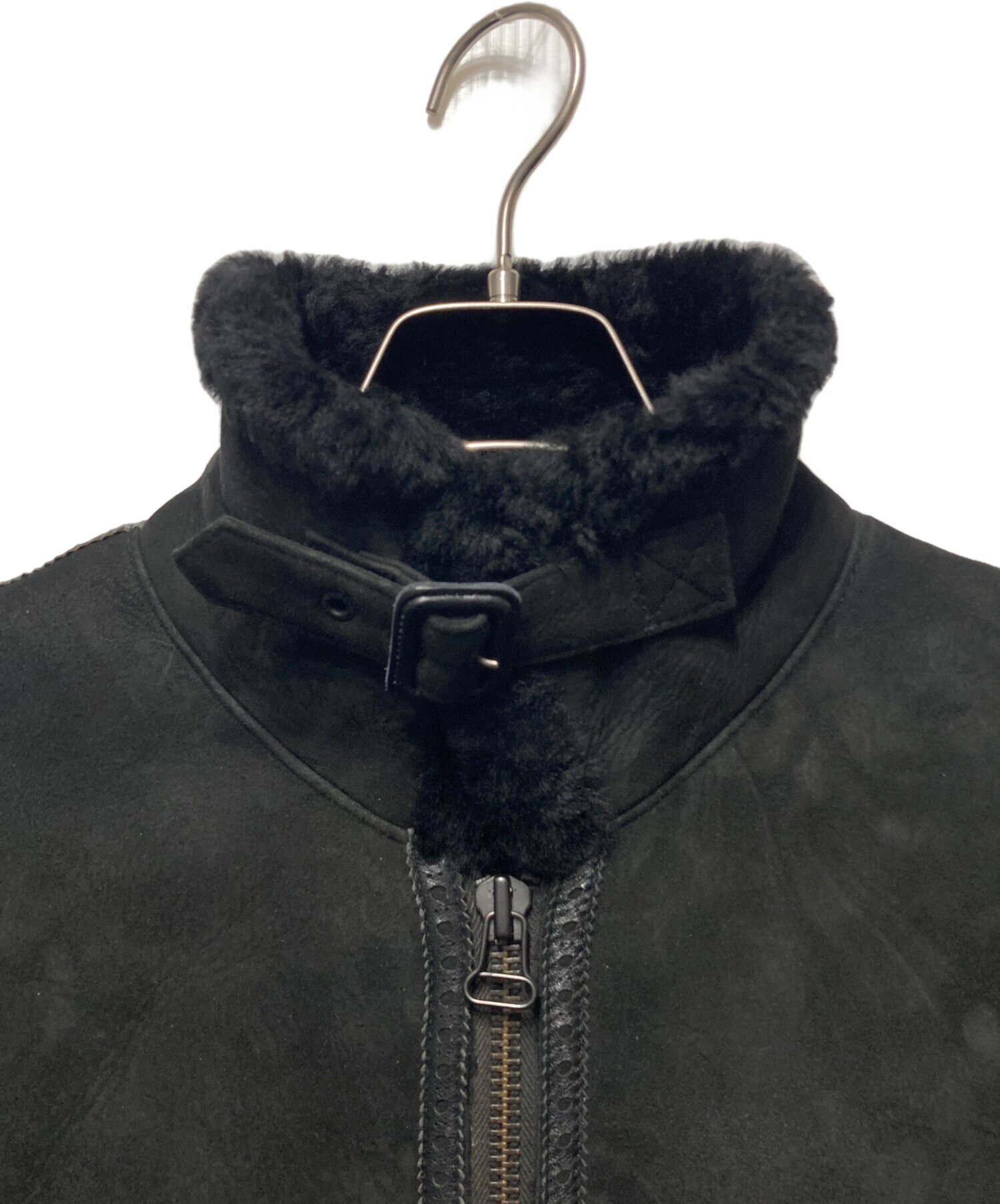 中古・古着通販】WTAPS (ダブルタップス) ムートンジャケット ブラック