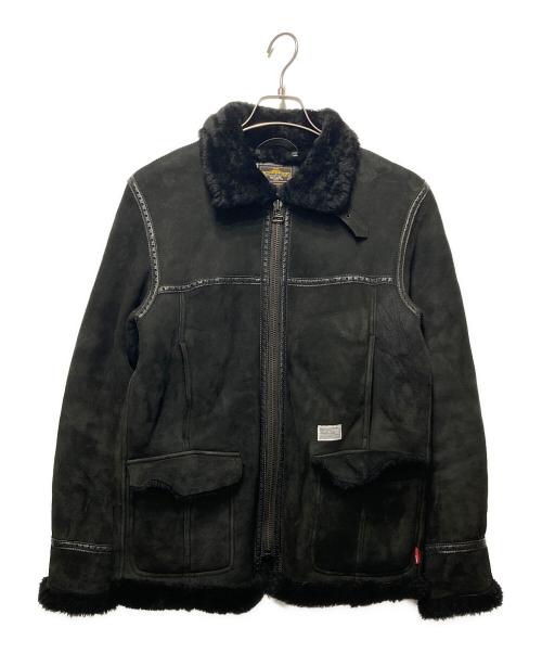 中古・古着通販】WTAPS (ダブルタップス) ムートンジャケット ブラック