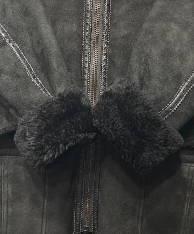 中古・古着通販】WTAPS (ダブルタップス) ムートンジャケット ブラック