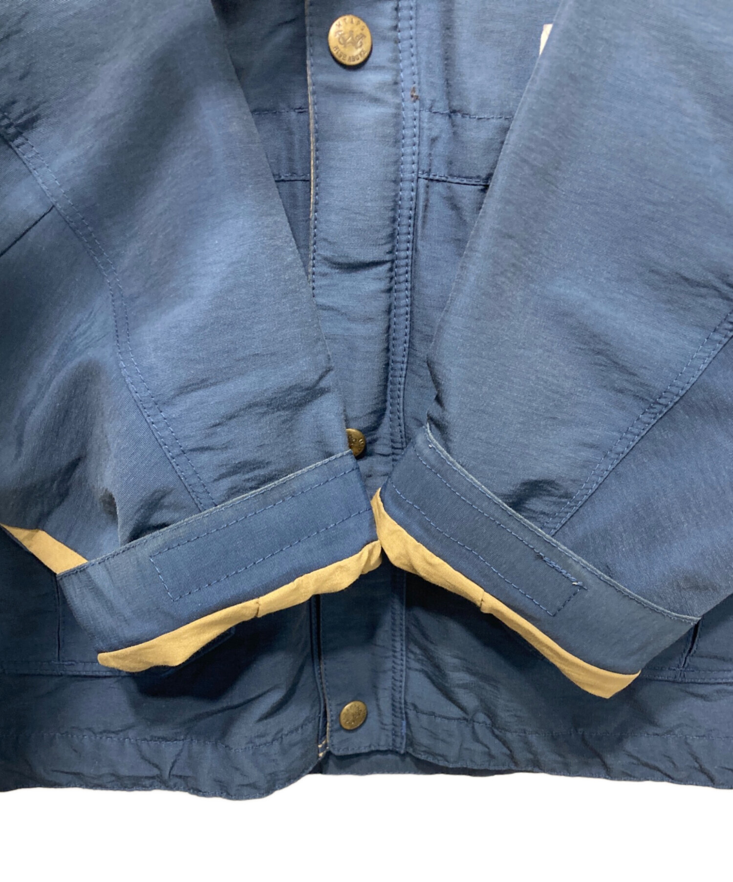 中古・古着通販】WTAPS (ダブルタップス) ナイロンジャケット ブルー