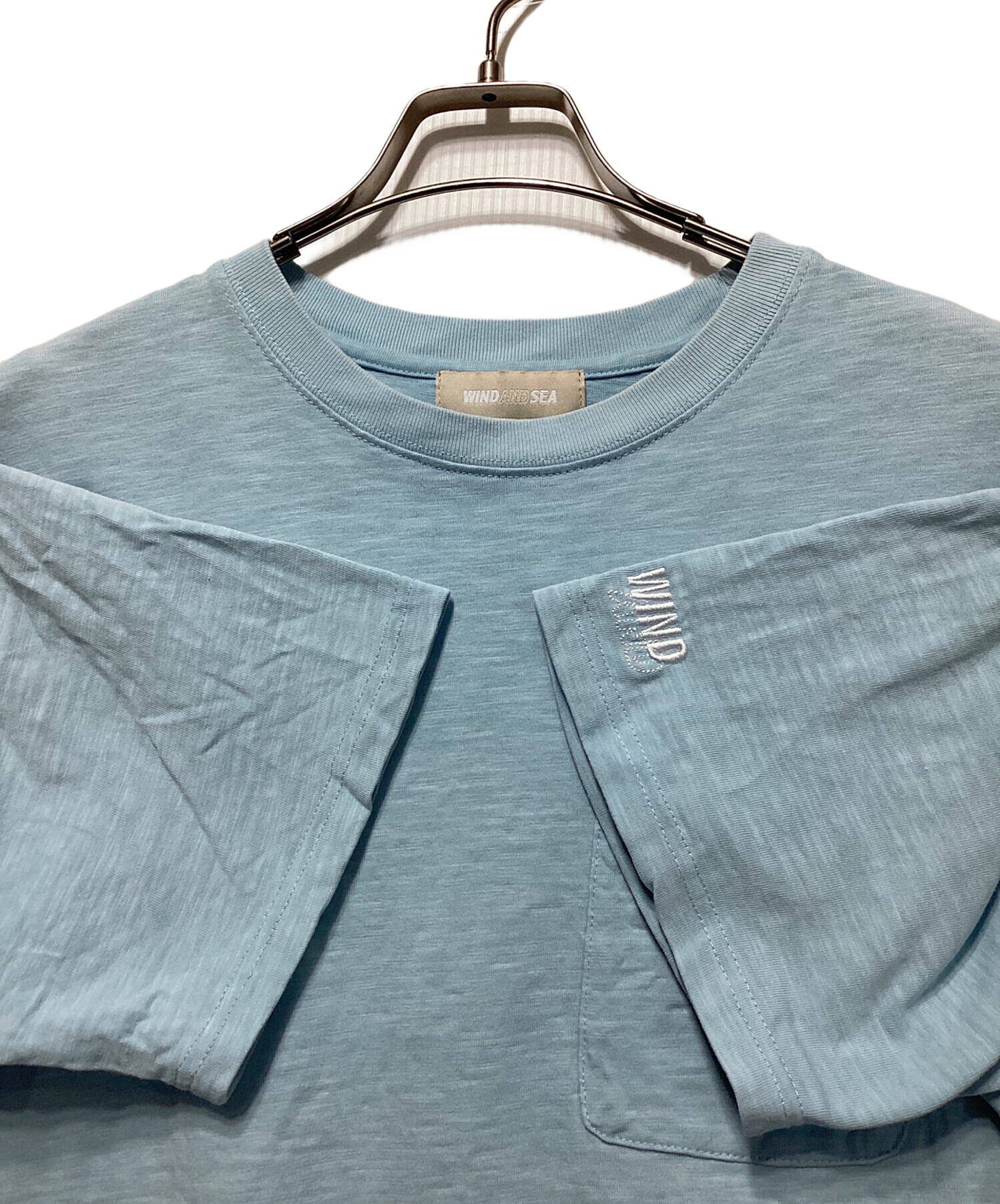 中古・古着通販】WIND AND SEA (ウィンダンシー) ポケットTシャツ