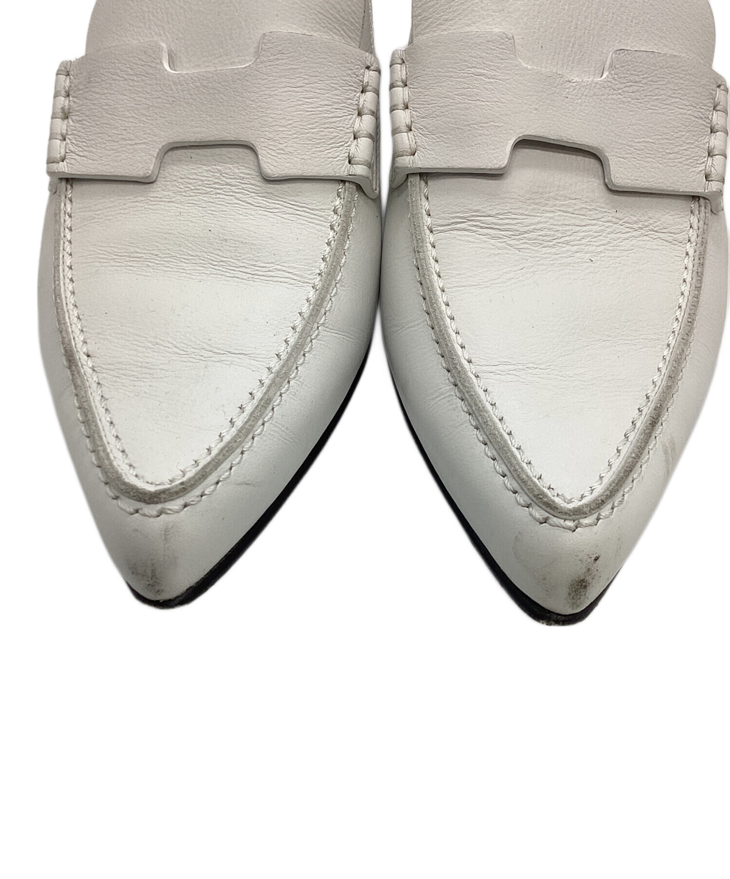 中古・古着通販】HERMES (エルメス) グロリアス レザー パンプス