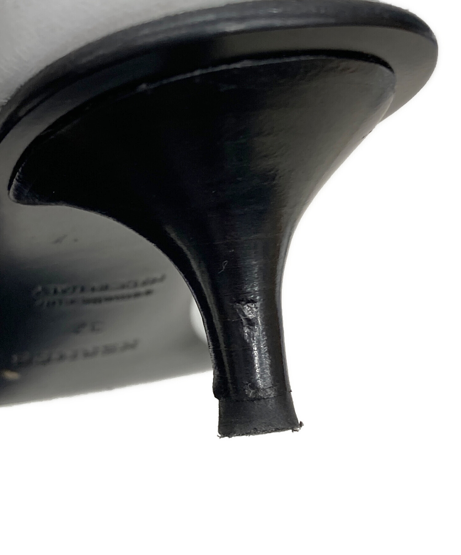 HERMES エルメス グロリアス パンプス ヒール 37 中古・古着通販】HERMES (エルメス) グロリアス レザー パンプス