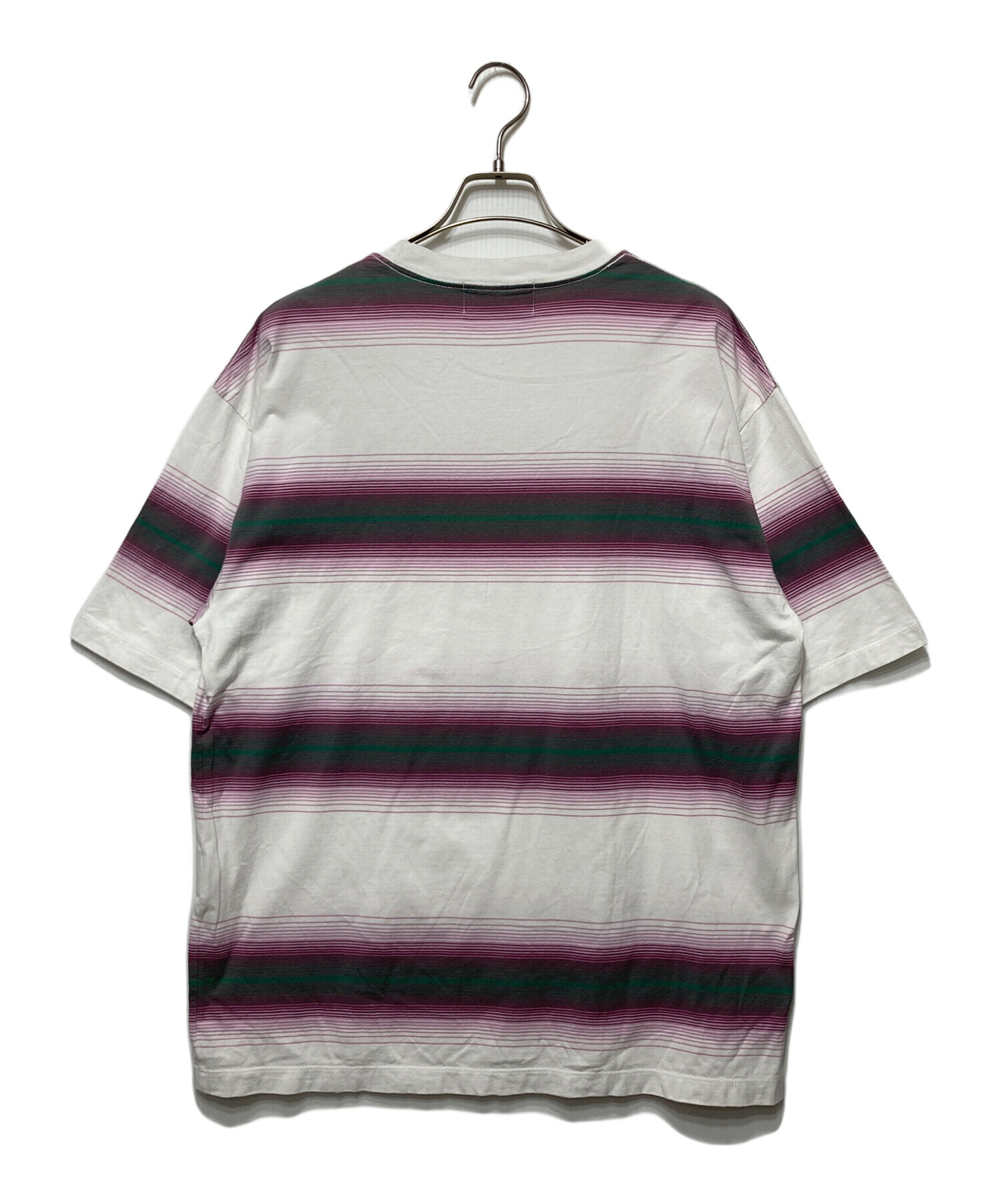 中古・古着通販】UNUSED (アンユーズド) オンブレボーダーTシャツ 