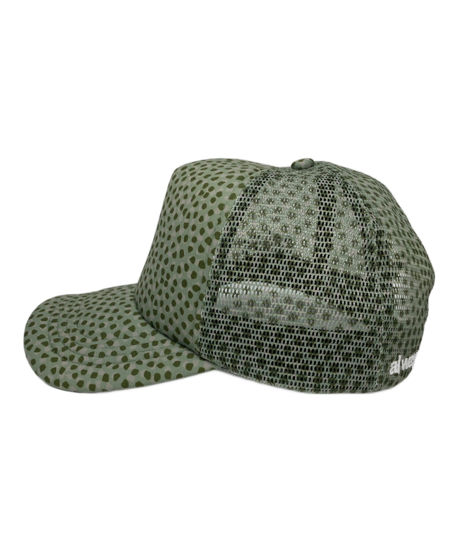 中古・古着通販】ALWAYS (オルウェイズ) メッシュキャップ グリーン