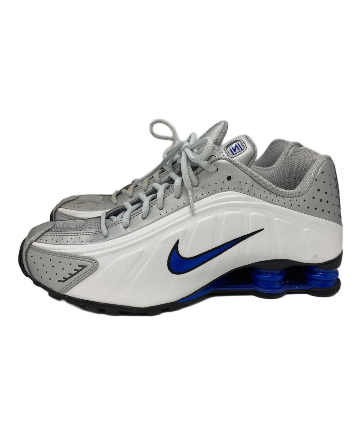 中古・古着通販】NIKE (ナイキ) スニーカー ホワイト×ブルー サイズ 
