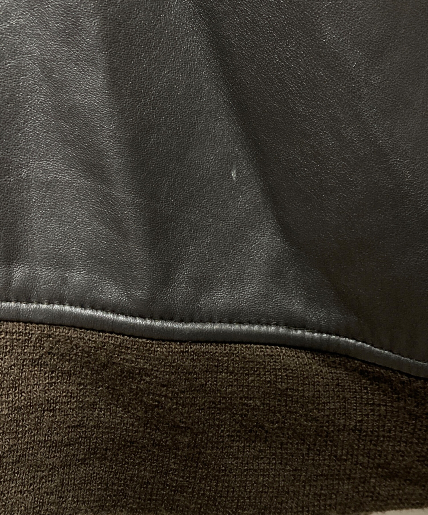 中古・古着通販】WTAPS (ダブルタップス) A-2タイプレザージャケット