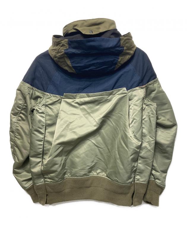 sacai ナイロンジャケット　最終値下げ 中古・古着通販】sacai (サカイ) Nylon Twill x Outdoor Blouson