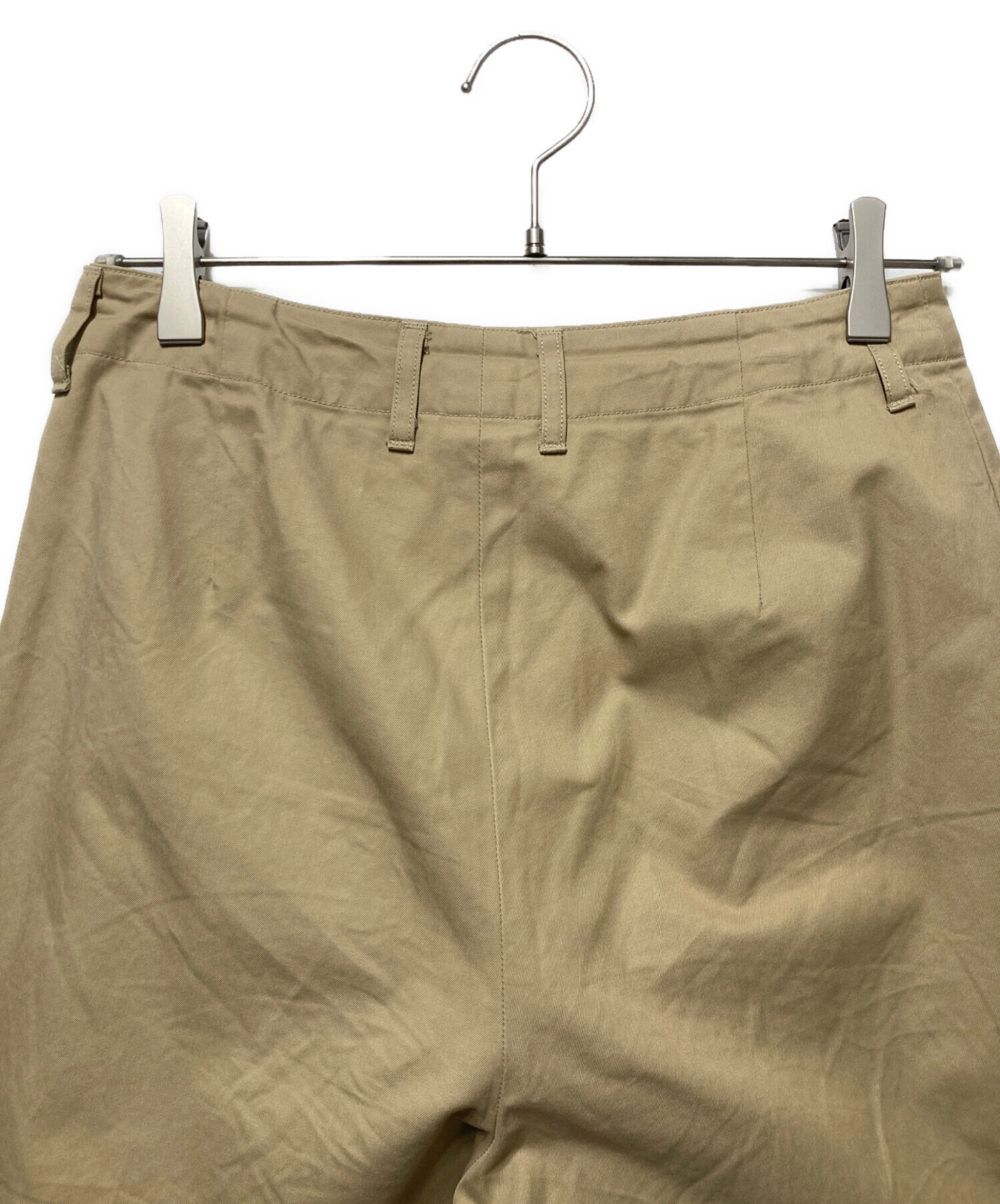 中古・古着通販】AURALEE (オーラリー) ワイドチノパンツ ベージュ