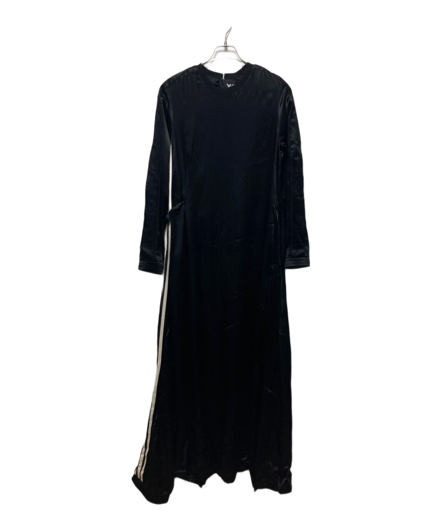 中古・古着通販】Y-3 (ワイスリー) デザインワンピース ブラック 