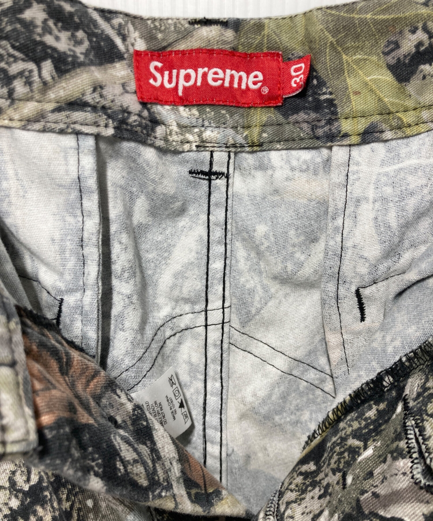 中古・古着通販】Supreme (シュプリーム) リアルツリーカモカーゴ